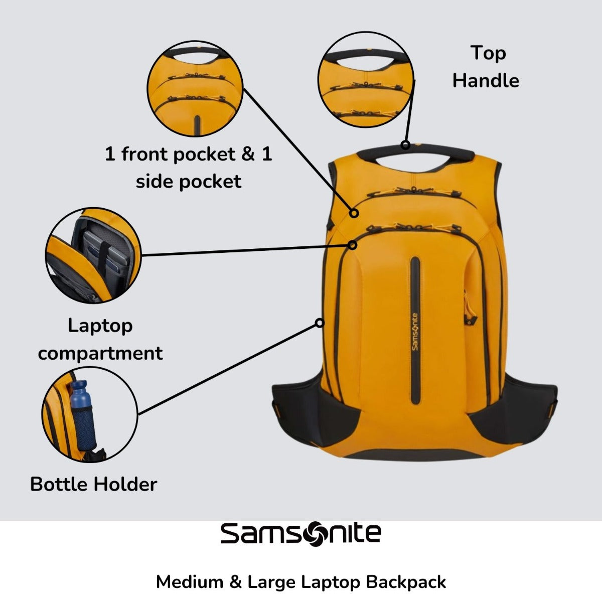 Samsonite Medium Laptop Backpack - Ecodiver