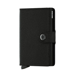 Secrid 4-6 Cards & Notes - Mini Wallet Stitch - Crisple Black | Case Luggage