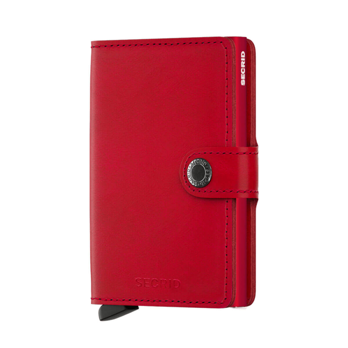 Secrid 4-6 Cards & Notes - Mini Wallet Stitch Red | Case Luggage