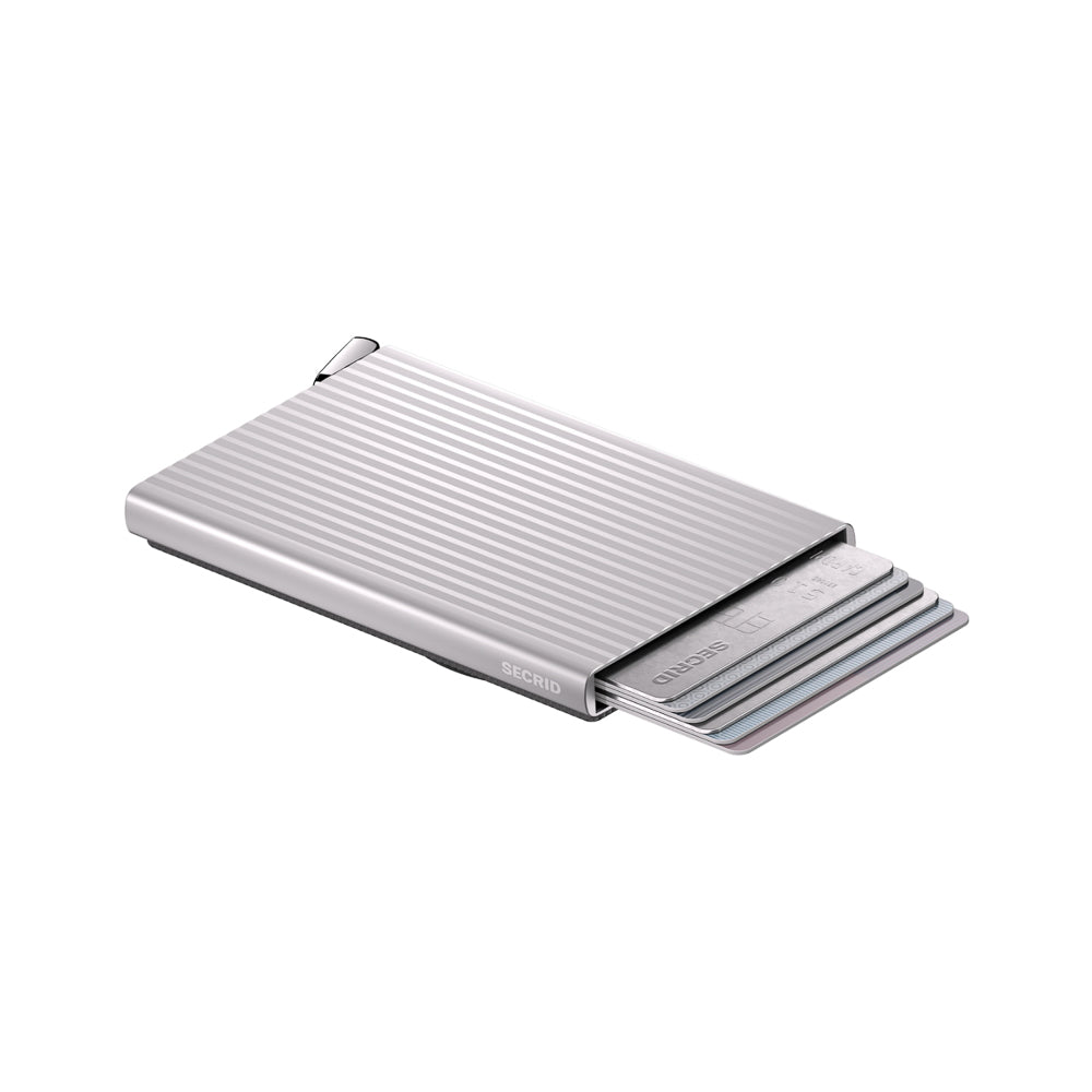 Secrid Card Protector Fluted Magsafe - Silver | Case Luggage