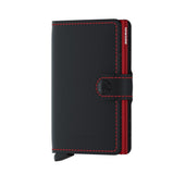Secrid MM Wallet in Black & Red
