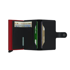 Secrid MM Wallet in Black & Red