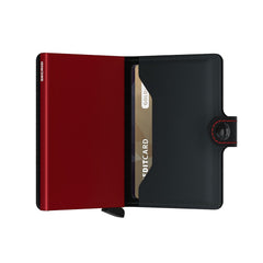 Secrid MM Wallet in Black & Red