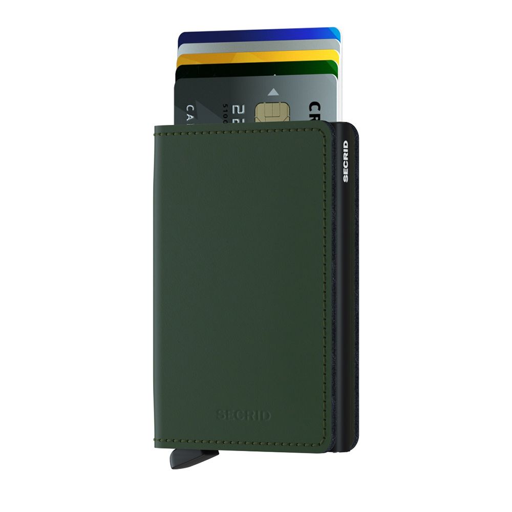 Secrid SM Wallet Green Black