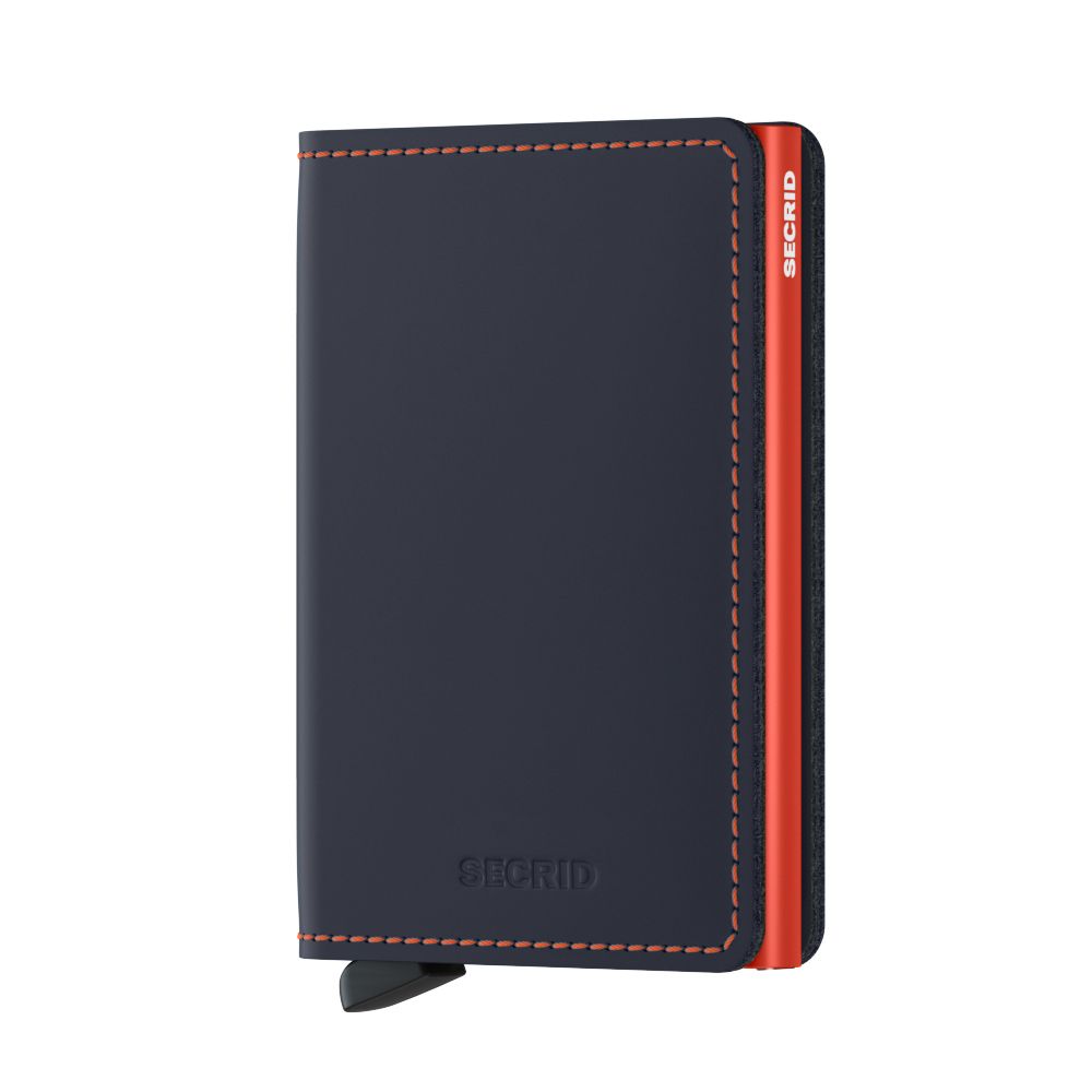 Secrid SM Wallet Night Blue Orange