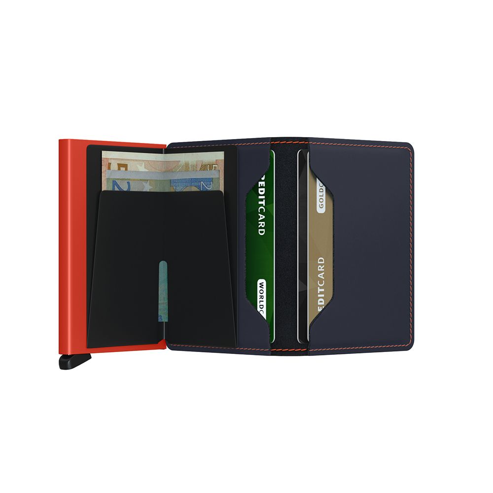 Secrid SM Wallet Night Blue Orange