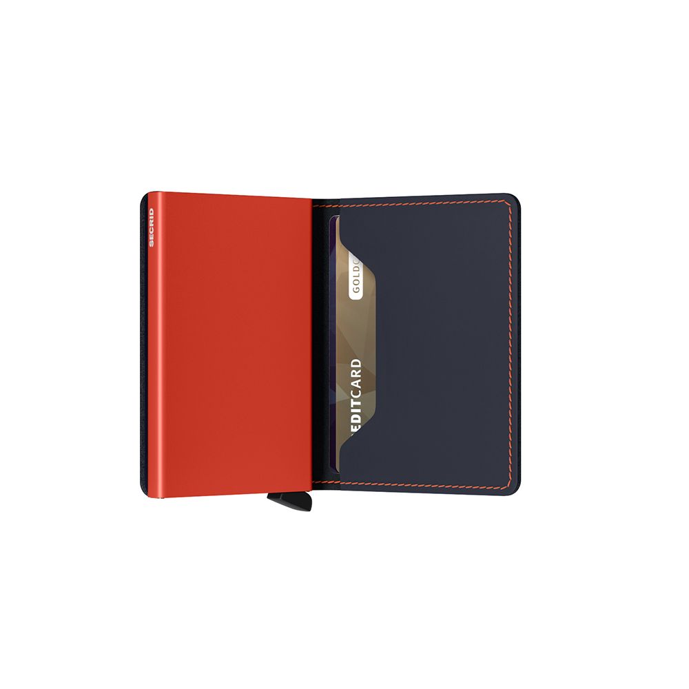 Secrid SM Wallet Night Blue Orange