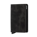 Secrid Slim Wallet - Vintage Black | Case Luggage