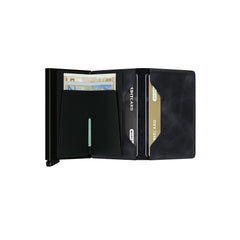 Secrid Slim Wallet - Vintage Black | Case Luggage