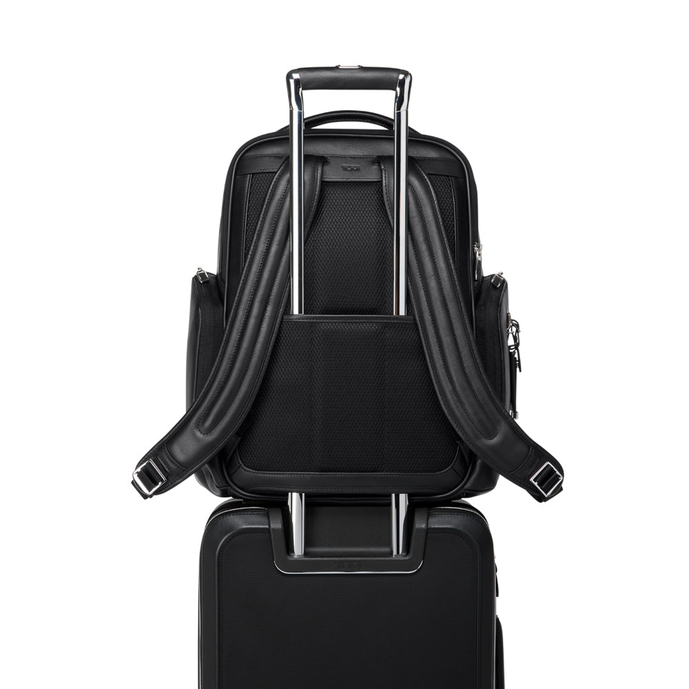 Tumi Barker Leather Large Backpack - Arrive At £1,150.00 | Case