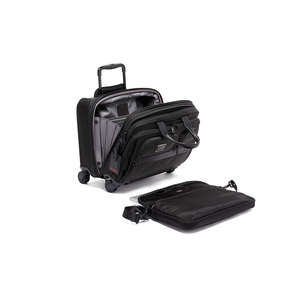 Tumi Deluxe 4 Wheel Laptop Briefcase 35.5cm - Alpha 3 At £1,020.00