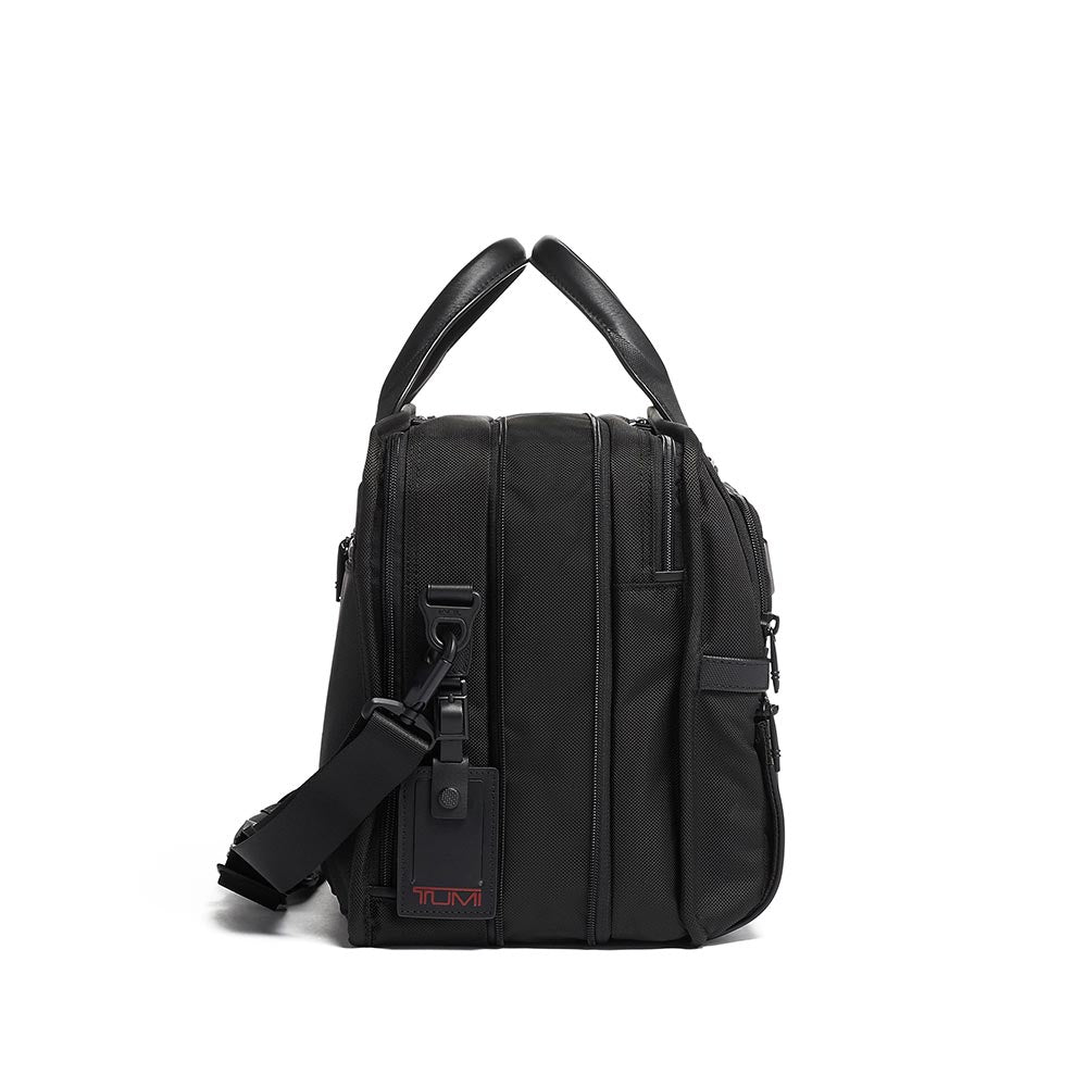 TUMI Expandable Laptop Brief 黒 Expandable Organizer Laptop Briefcase Black