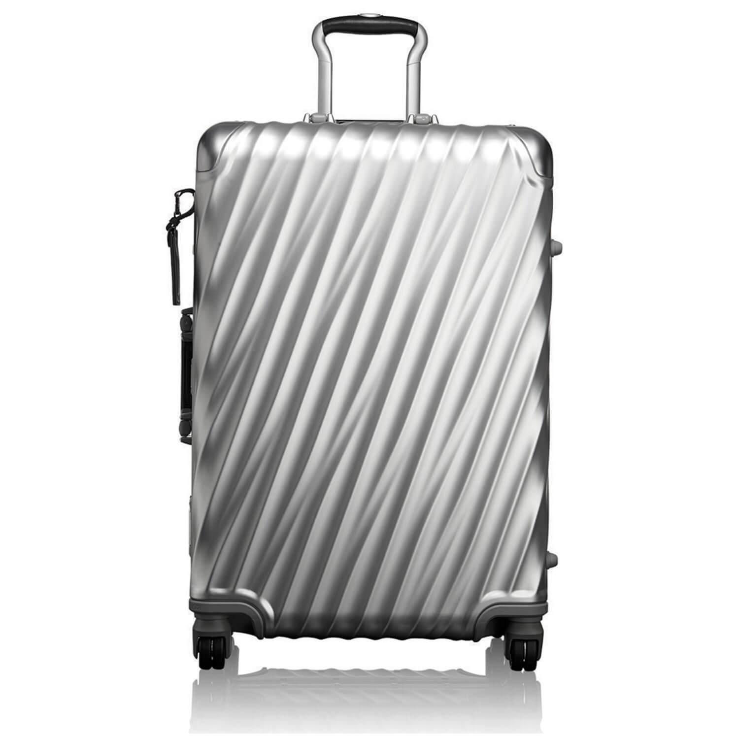 Large Checked Suitcase 77.5cm 19 Degree Aluminium