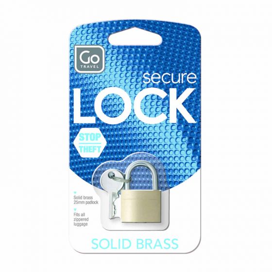 Large Brass Padlock - Locks