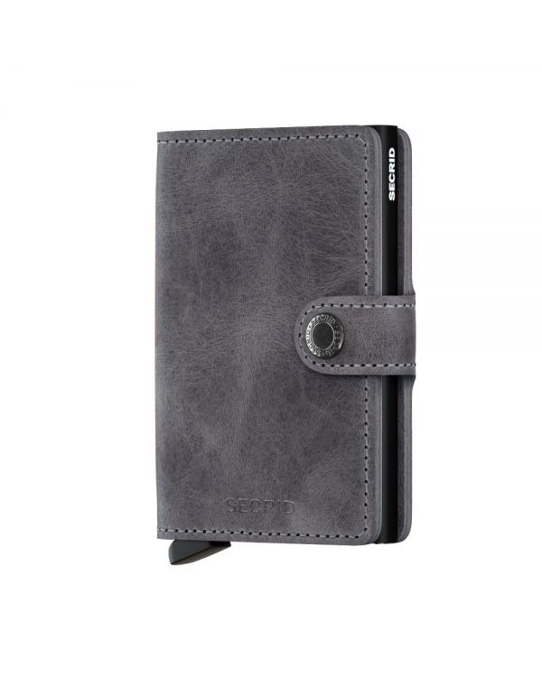 Mini Wallet  - Vintage Grey-Black