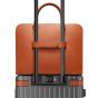 Carl Friedrik Leather Suitcase Attachment Strap in Cognac
