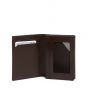 Tumi Nassau Gusseted Card Case in Brown Smooth