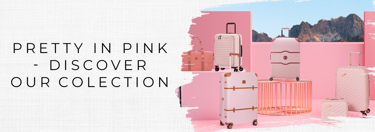 Pretty in Pink - Discover Our Pink Luggage Collection